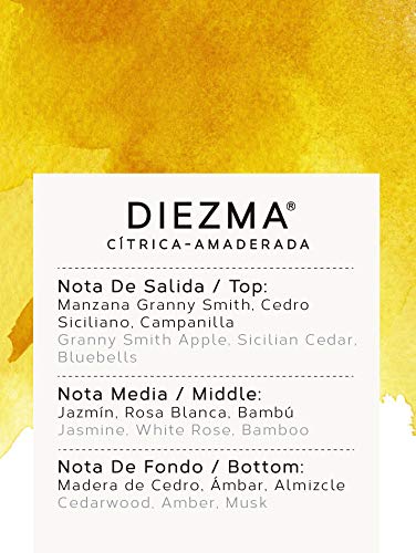 AROMAS ARTESANALES - Eau de Parfum Diezma | Perfume con vaporizador para Mujeres | Fragancia Femenina 100 ml | Distintos Aromas - Encuentra el tuyo Aquí