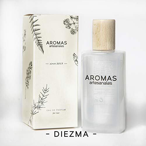 AROMAS ARTESANALES - Eau de Parfum Diezma | Perfume con vaporizador para Mujeres | Fragancia Femenina 100 ml | Distintos Aromas - Encuentra el tuyo Aquí