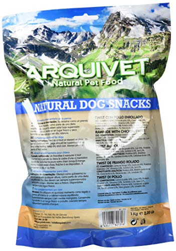 Arquivet Snack de Filete de Pollo para Perro - 1000 gr