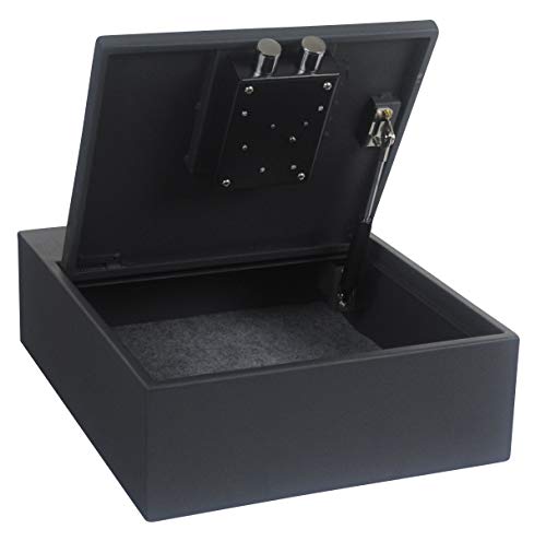 Arregui 20000-S7K- Caja fuerte camuflada para zócalo de armario, color negro