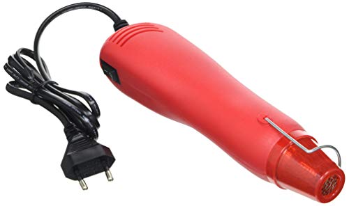 Artemio PEHG5 Heat Gun - Embosador eléctrico (plástico, 9 x 6 x 26,5 cm), Color Rojo