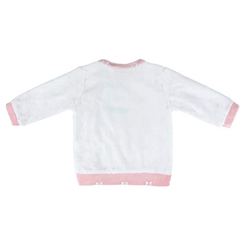 ARTESANIA CERDA Conjunto 2 Piezas Velour Minnie Ropa, Rosa (Rosa C07), 12m para Bebés