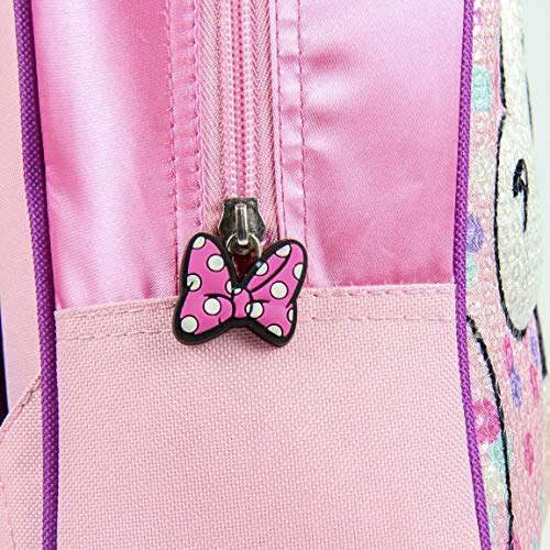 Artesania Cerda Mochila Infantil 3D Minnie, Rosa, 31 cm