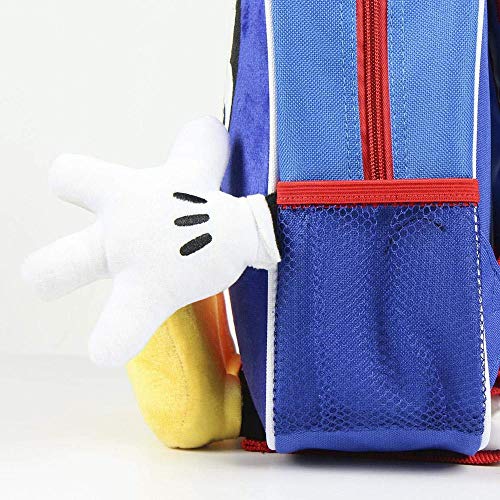 Artesania Cerda Personaje Mickey - Mochila Infantil, 31 cm, Azul