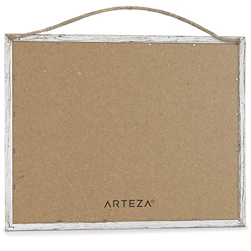 Arteza Pizarras negras de tiza para decoración de bodas y cocinas, estilo vintage, (24,1 x 30,5 cm) pack de 5 pizarras con cuerda para colgar, para bares y restaurantes, tiendas y eventos especiales