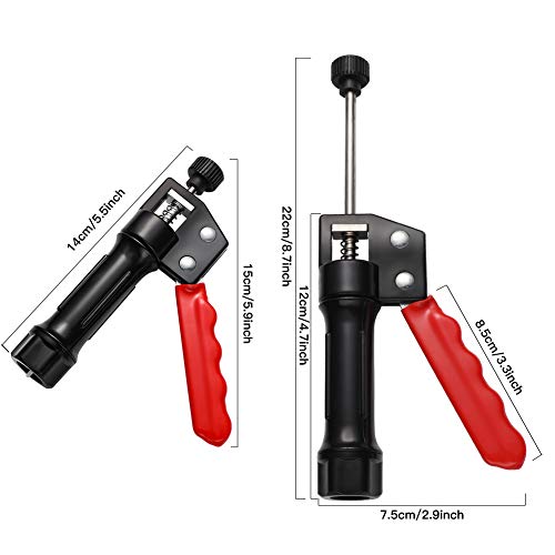 Artscope Extrusora de Arcilla de Acero Inoxidable con 20 Modelos,Pistola para decoración de Tartas Galletas y Cerámica,Juego de Herramientas para Hornear Bricolaje