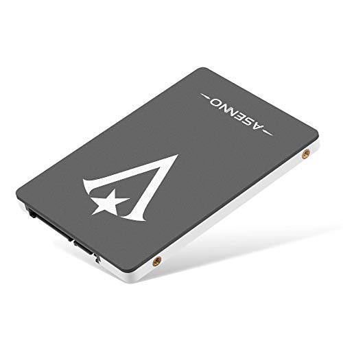 ASENNO 120 GB 128 GB de 2,5 Pulgadas SSD SATAIII de 6 GB/s de Disco Duro Interno de Estado sólido para PC portátil de Escritorio con Tableta