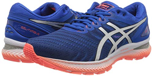 Asics Gel-Nimbus 22, Running Shoe Mens, Tuna Blue/Pure Silver, 42 EU