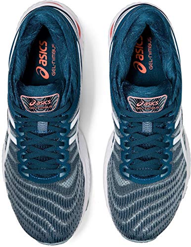 Asics Gel-Nimbus 22, Sneaker Mens, Light Steel/Magnetic Blue, 42 EU