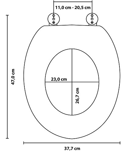 Asiento de inodoro | alta calidad superficie | bisagras estable | fácil de montar | madera de caoba