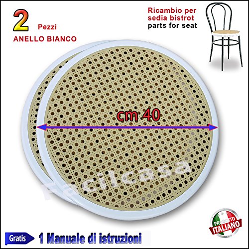 Asiento de rejilla de repuesto para silla de PVC (modelos:Bistrot, Vienna, Thonet)