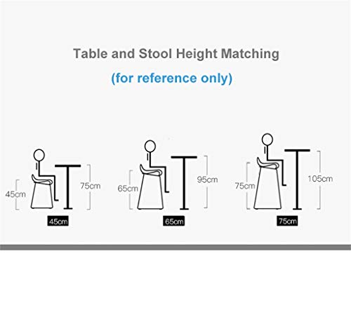Asientos de Madera Taburetes sin Respaldo Taburetes de Bar de Madera Taburetes Altos Desayuno Comedor Sillas Moderno nórdico Simple para Pub Mostrador Cocina Cafe Interior Casa