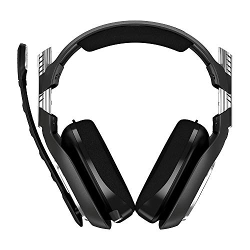 ASTRO Gaming A40 TR Auriculares alámbricos y MixAmp Pro TR, 4ta gen., ASTRO Audio V2, Dolby Audio, micrófono intercambiable, control de balance de juego/voz, para PS5, PS4, PC, Mac - Negro/Azul