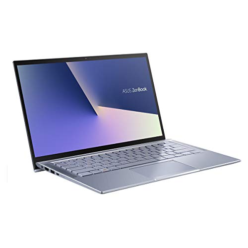 ASUS Zenbook UM431DA-AM003, Portátil de 14" FullHD (Ryzen R5 3500 , 8GB RAM, 512GB SSD, AMD Radeon Graphics, Sin Sistema Operativo) Metal Azul - Teclado QWERTY Español