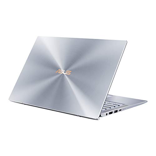 ASUS Zenbook UM431DA-AM003, Portátil de 14" FullHD (Ryzen R5 3500 , 8GB RAM, 512GB SSD, AMD Radeon Graphics, Sin Sistema Operativo) Metal Azul - Teclado QWERTY Español