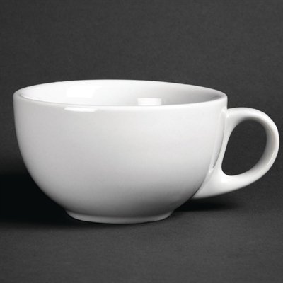 Athena Hotelware Cappuccino - Tazas para café y leche (12 unidades, 285 ml)