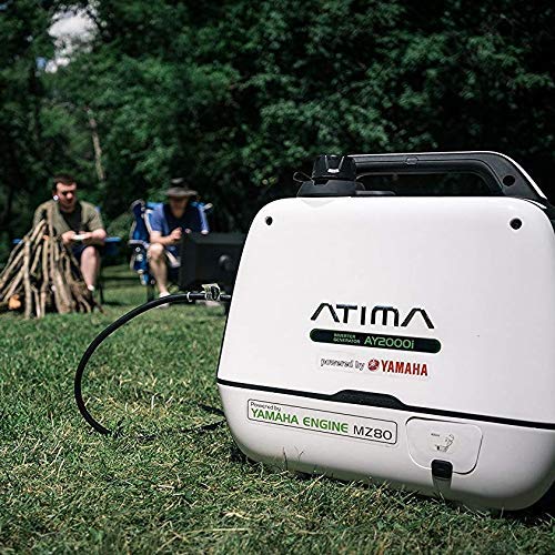 Atima Generador Inverter 2000W con Motor Yamaha Portátil Silencioso Gasolina 4 Tiempos AY2000i