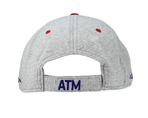 Atlético de Madrid Gorra Adulto Gris, Azul Marino y Rojo Producto Oficial - Nuevo Escudo