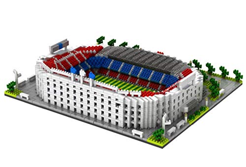 Atomic Building Estadio Camp NOU del Fútbol Club Barcelona. Modelo para armar con nanobloques. Más de 3500 Piezas