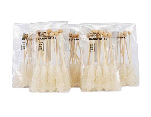 Azúcar Candy Cristal en Sticks - 60 Sticks - Natural, sin blanqueantes