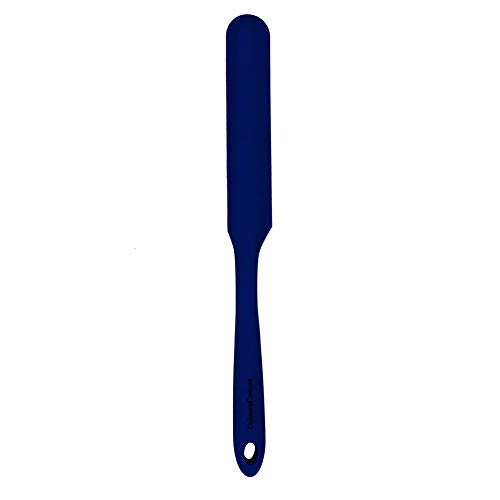 Azul Juego de espátula de silicona - Utensilios de cocina antiadherentes y altamente resistentes al calor - 320C - Base de acero - Esparcidor, raspador, espátula de espátula - Caja de regalo