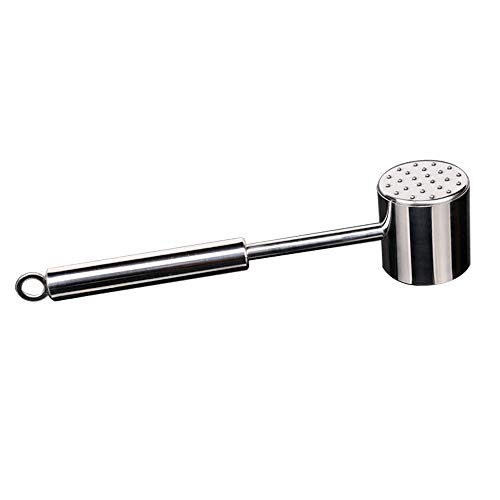 Baanuse Martillo para Carne, ablandador Mallet, Mazos para Carne, Acero Inoxidable