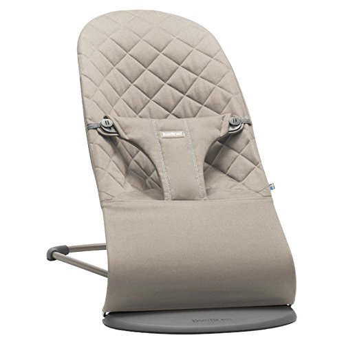 Babybjörn Bliss - Hamaca Ergonómica con Balanceo Natural para Bebés, Gris Arena