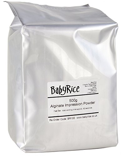 BabyRice - Polvo cromático para hacer moldes (cambia de color, 500g, se debe añadir agua)