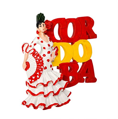 Bailarina de Flamenco, Córdoba, España | 3D Imanes para Refrigerador Imán de Nevera Viaje Souvenir