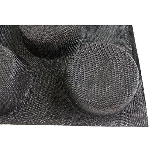 Baker Boutique silicona antiadherente para horno LINERS (perforado Pan bollos molde 8 cavidades