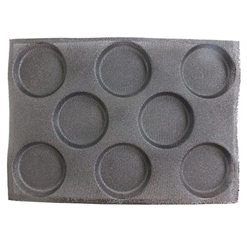 Baker Boutique silicona antiadherente para horno LINERS (perforado Pan bollos molde 8 cavidades