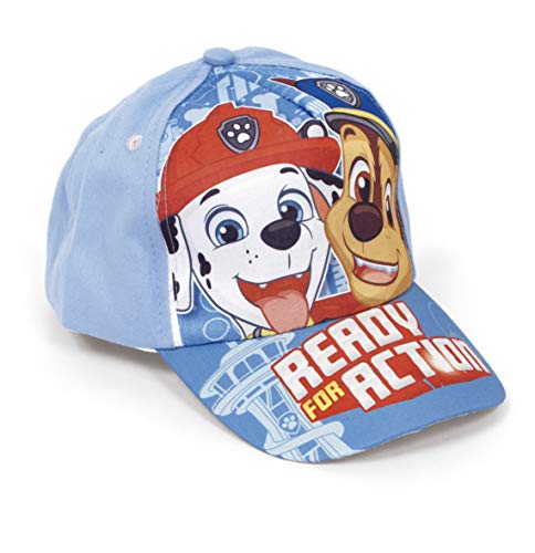 Bañador Patrulla Canina Tipo Bóxer para Playa o Piscina + Gorra Paw Patrol para niños (Azul, 6 años)