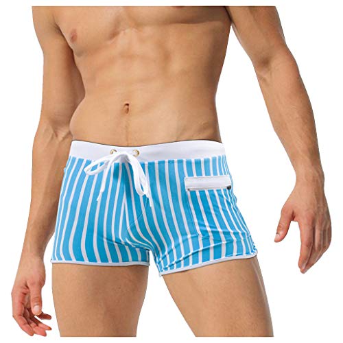 Bañadores de natación, Pantalones Cortos de los Hombres de Secado rápido Playa Surf Corriendo Pantalones Cortos de natación Boxeadores Ligero Shorts Beach Swimming Shorts Boxer JiaMeng_ZI