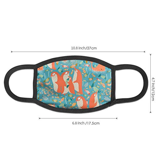 Bandana reutilizable Oh Yay! We'Re Gonna Have A Fish Fry! – Unisex lavable transpirable protector bucal para adultos y niños