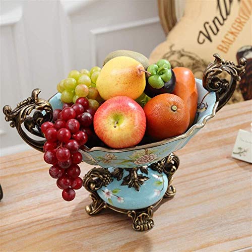 Bandeja de fruta, soporte Europea habitación FruitplateLiving Mesa de la decoración modelo de decoración de interior suave Inicio Mobiliario manera frutas BowlCreative del cuenco de fruta / cesta de f