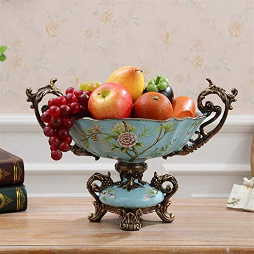 Bandeja de fruta, soporte Europea habitación FruitplateLiving Mesa de la decoración modelo de decoración de interior suave Inicio Mobiliario manera frutas BowlCreative del cuenco de fruta / cesta de f