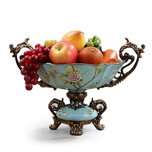 Bandeja de fruta, soporte Europea habitación FruitplateLiving Mesa de la decoración modelo de decoración de interior suave Inicio Mobiliario manera frutas BowlCreative del cuenco de fruta / cesta de f