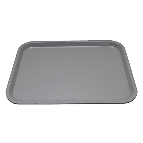 Bandeja para alimentos Kristallon 350 x 450 mm, color gris.