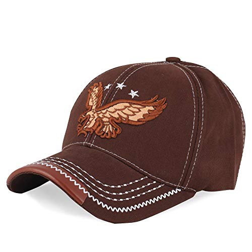 Bandera de EE. UU. Gorra de béisbol Americano Sombrero Mujeres Marca Gorras Invierno Hombres Bordado Sombreros Moda Carta Snapback Sombrero Hueso Casual-Chocolate_Ajustable