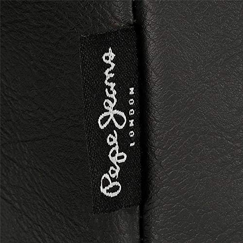 Bandolera Pequeña Pepe Jeans Vegan Negra, 15x19.5x6 cm