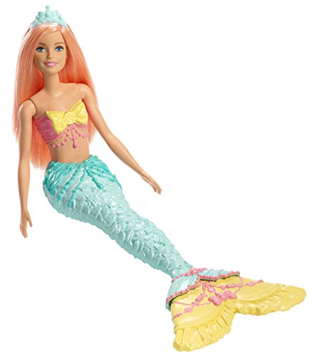 Barbie Dreamtopia - Muñeca Sirena con pelo naranja (Mattel FXT11) , color/modelo surtido