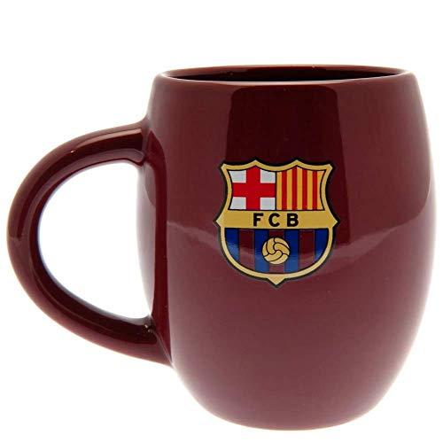 Barcelona FC Blue Red Tea Tub Football Club Crest Fan Gift Boxed Mug Official