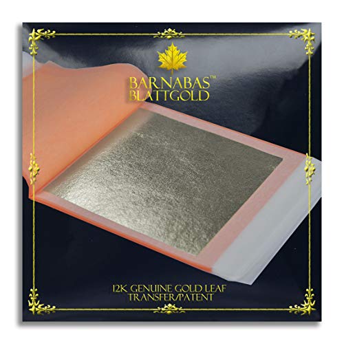 Barnabas Blattgold – Hojas de oro auténtico, folletos de calidad profesional