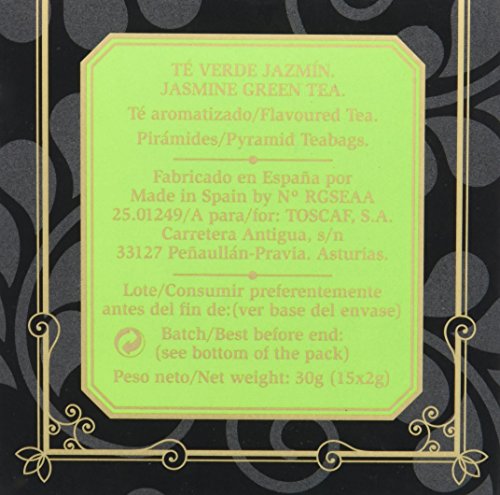 Barton Té Verde Jazmín - 15 pirámides