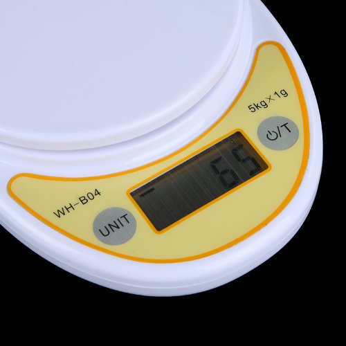 Báscula de cocina alimentos fruteria digital precision,Roeam Balanza electronica nutricional peso de cocina pequeño con Cuenco,5 kg