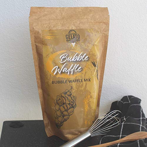 Base Mix Bubble Waffle - Preparado en polvo a base de harina para elaborar Bubble Waffle (Bolsa de 1Kg)