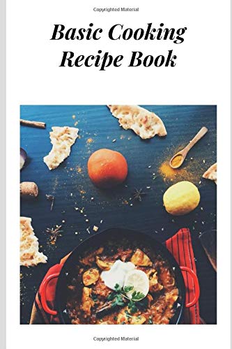 Basic Cooking Recipe Book: Recipe Book 6x9 inches, No bleed, Black & White interior with white paper, 100 pages  Great gift Ideas for him and her on any ocuasion