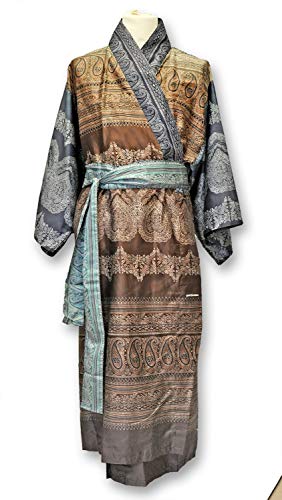 Bassetti M1 - Kimono (tallas S-M), color marrón