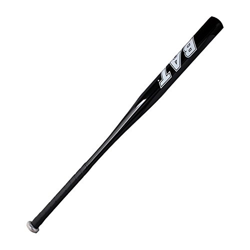 Bate de béisbol, 63,5 cm, aleación de aluminio, defensa, color negro, tamaño talla única