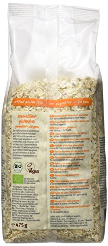 Bauck Hoff - Avena Bio en Copos Finos, paqute de 4 (4 x 475 gr)